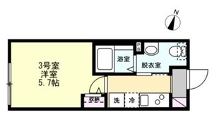 安浦町A新築アパートの物件間取画像